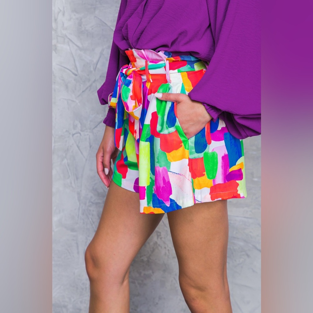 NWT Flying Tomato Paper Bag Shorts